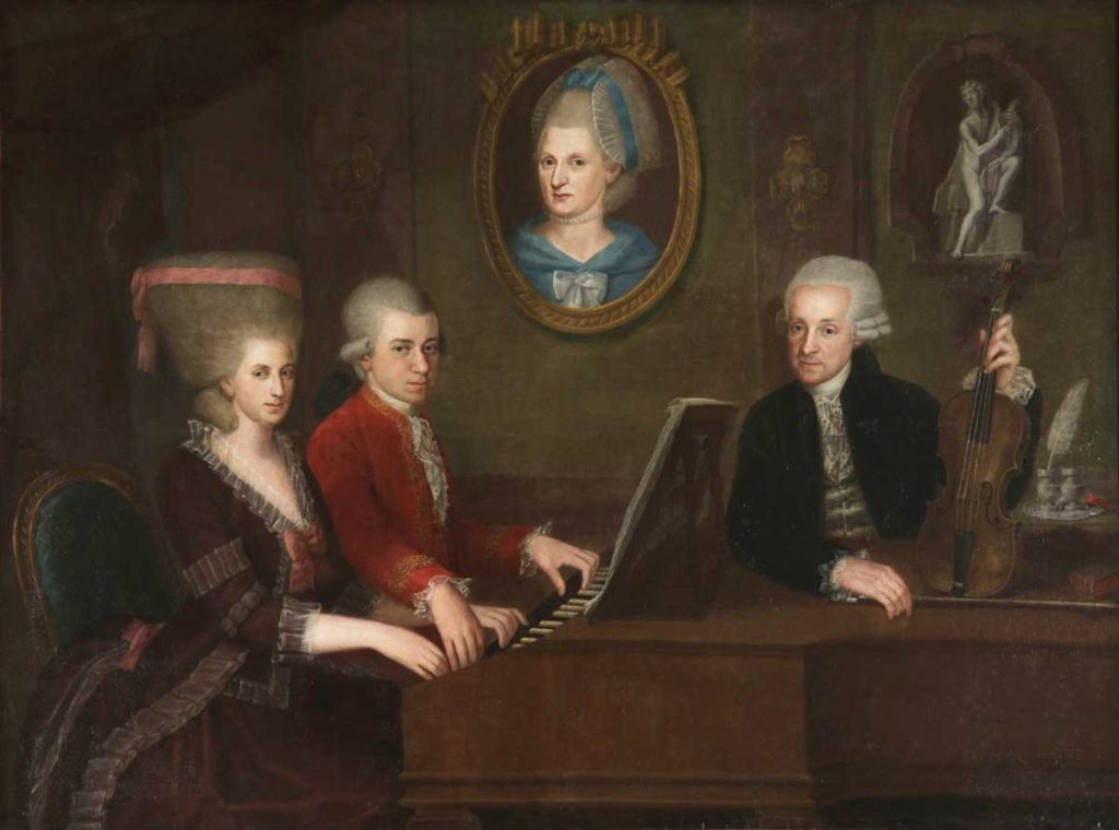 Mozart Family Portrait