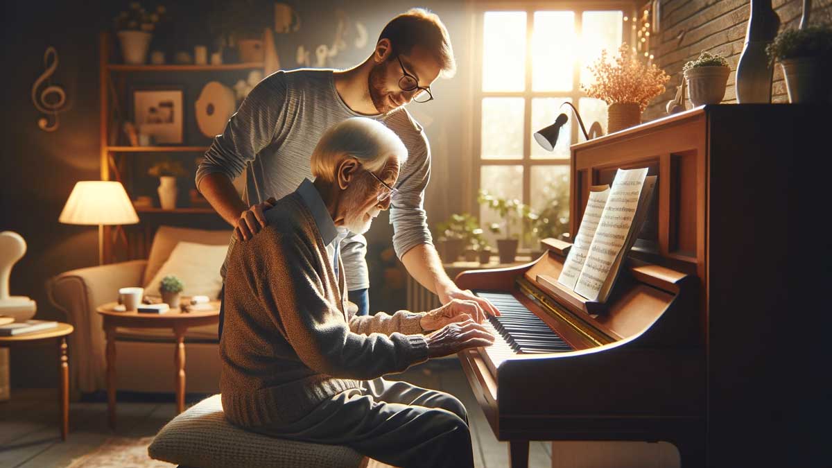 You're Never Too Old to Learn Music