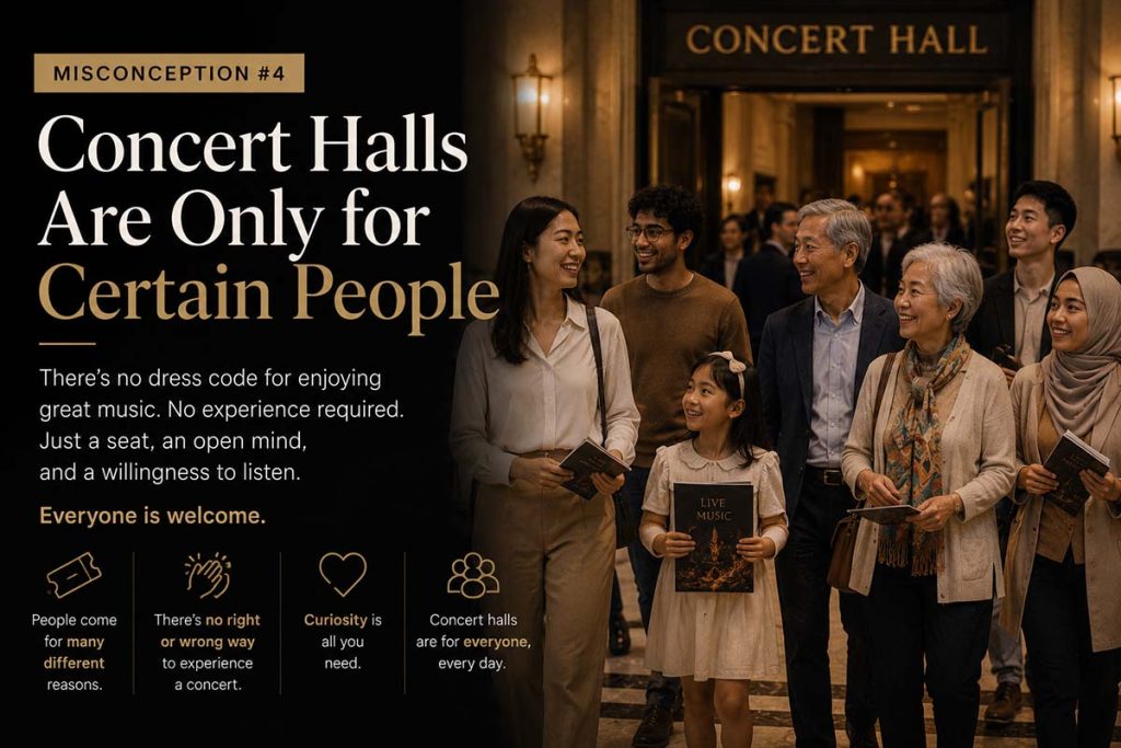 Concert Halls are for everyone