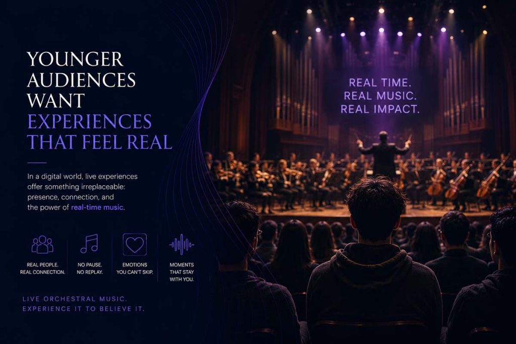 Younger Audiences Want Experiences That Feel Real